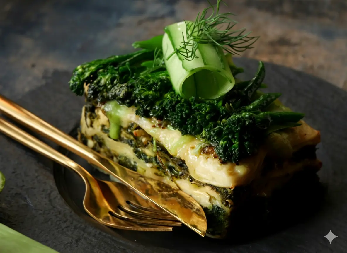 Broccoli Lasagna – Vegetarian & Low-Carb Recipe